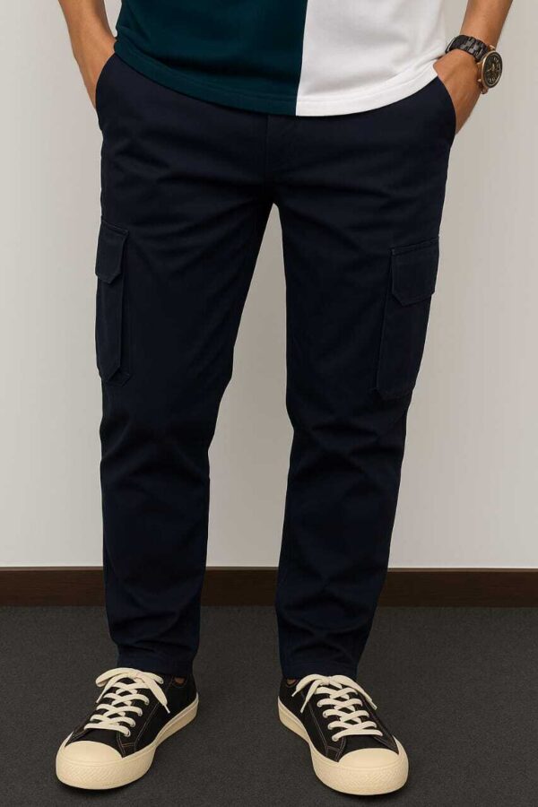 Men's Cotton Cargo Trousers
