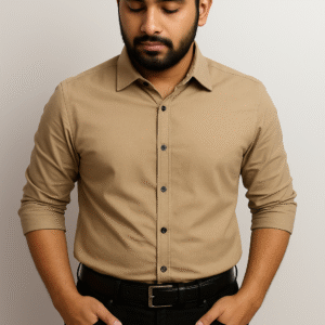 Men's Plan Casual Shirt